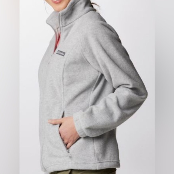 COLUMBIA Women's Benton Springs Full Zip Fleece Jacket, Size 1X - Picture 4 of 14